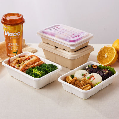 Refrigerable Microwavable Soem-Bagassen-Nahrungsmittelbehälter