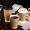 Freundlicher Kraftpapier Espresso Eco stützbaren isolierte die Papierkaffeetassen