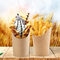 12oz, Schaufel-Schale des Kraftpapier-16oz für französische Feuer-Kartoffel Chips Popcorn